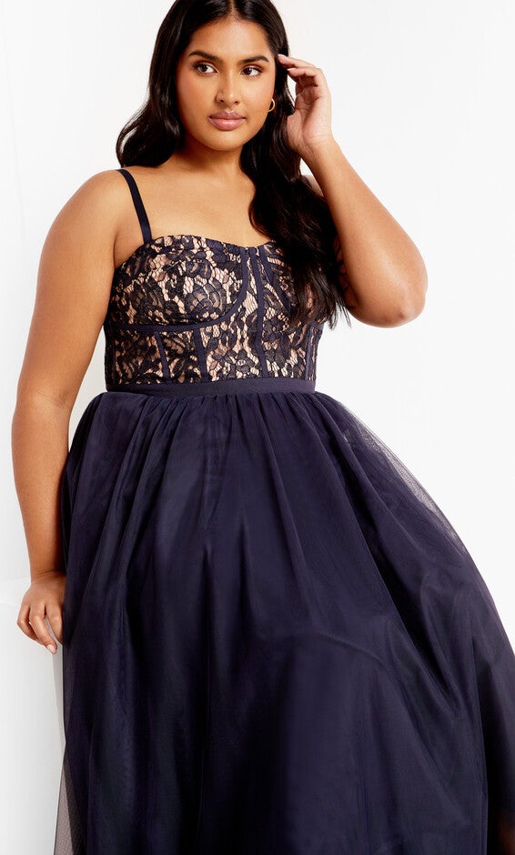 Sweet Beauty Dress - navy, NAVY, alternate image number null