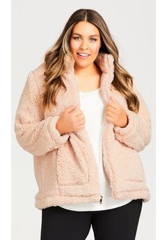 Sketchers Cozy Fleece Reversible Jacket
