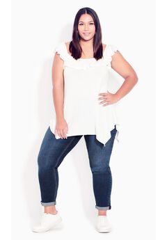Plus Dark Wash Jeans