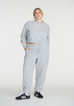 Knit Crew Neck Sweatshirt