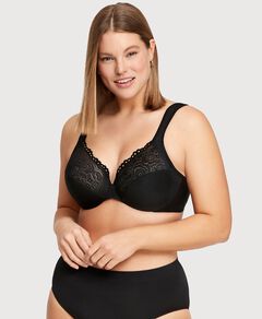 Low Cut WonderWire Lace Bra
