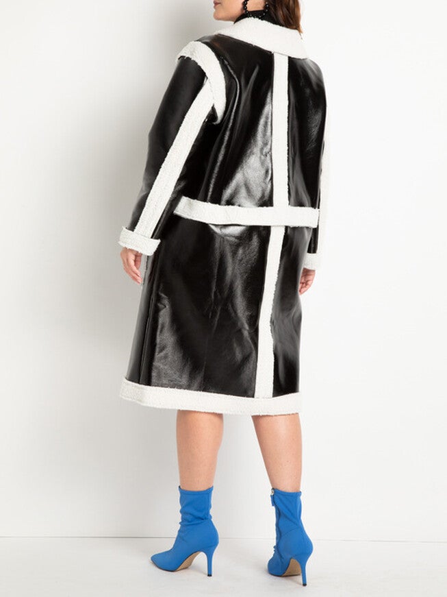 Freya Convertible Sherpa Coat, , alternate image number null