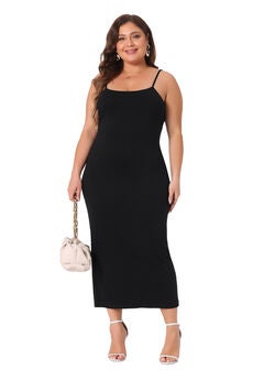 Sleeveless Spaghetti Strap Maxi Long Cami Dress