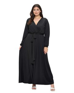 ESPINOZA SURPLICE MAXI DRESS