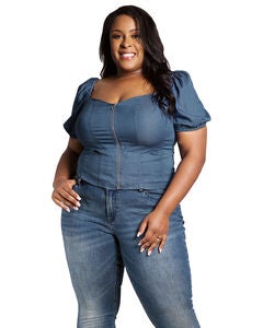 Unique Plus Size Crop Tops