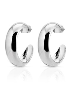 Simone Hoops Silver