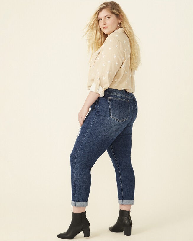 Acela Boyfriend Jean, Transpire / Medium Wash, alternate image number null
