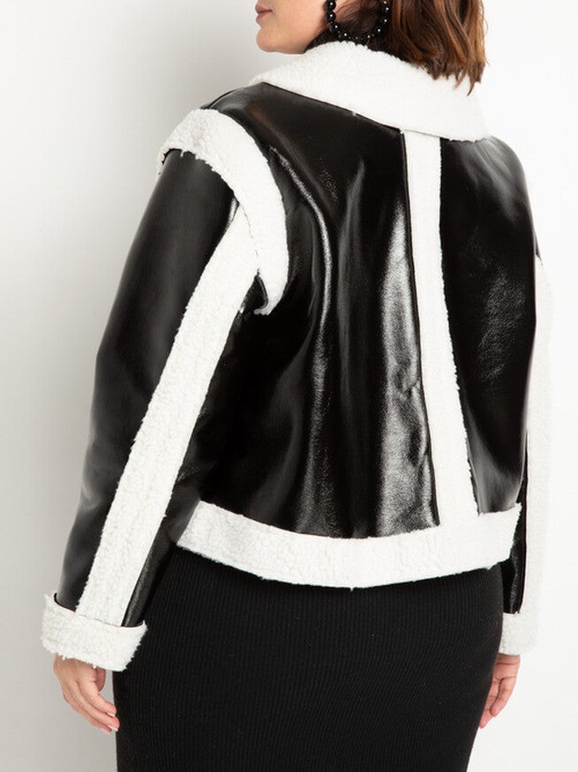 Freya Convertible Sherpa Coat, , alternate image number null