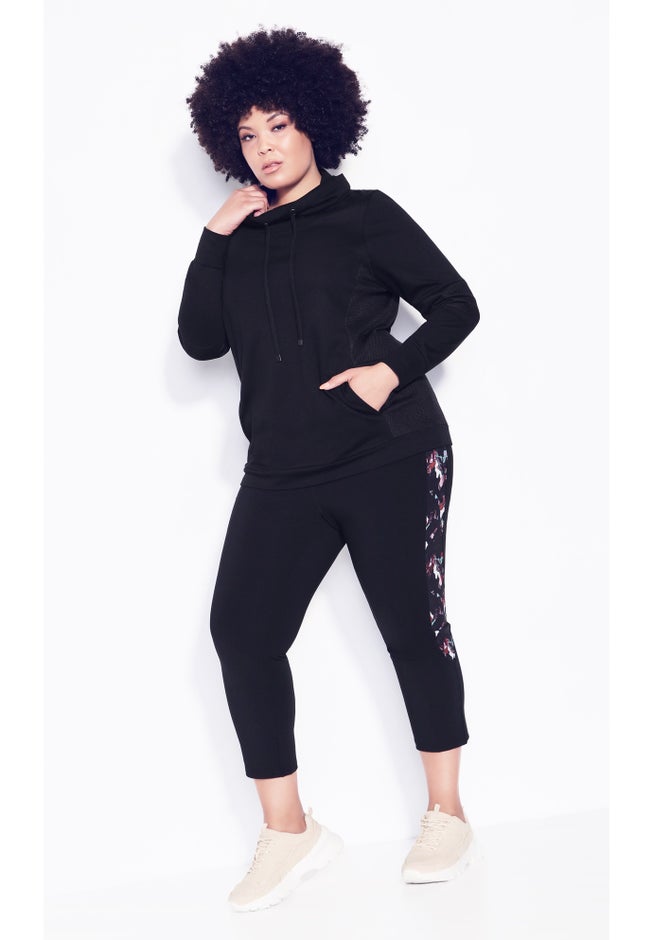 Laid On Mesh Sweatshirt image number null