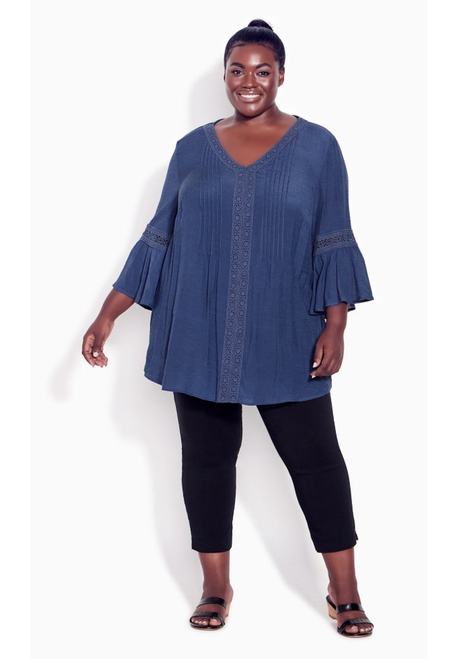 Pleat Lace Tunic image number null